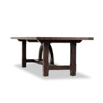 Four Hands The Arch Dining Table Medium Brown Fir Veneer Angled View