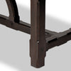 The Arch Dining Table Medium Brown Fir Veneer Pine Legs 237660-001