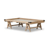 The Don't Try To Explain It Table Natural Pine Veneer Angled View Four Hands