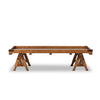 The Don't Try To Explain It Table Distressed Brown Veneer Front Facing View 238727-002
