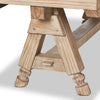 The Don't Try To Explain It Table Natural Pine Veneer A-Frame Legs Four Hands