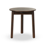 Pimms Table by Van Thiel Aged Brown Angled View 238732-001