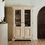Four Hands The "Please No More Doors" Cabinet Natural Pine Staged View Front Facing View Van Thiel