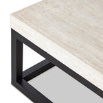 The Rectangular Coffee Table Black Iron Frame 238724-001