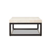 The Rectangular Coffee Table Travertine Side View 238724-001