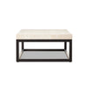 The Rectangular Coffee Table Travertine Side View 238724-001