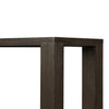 Four Hands Thomas Console Table top corner view 