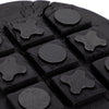 Tic Tac Toe Carbonized Black Reclaimed Wood Base 230196-001