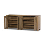 Four Hands Tilda Sideboard angled open door view 