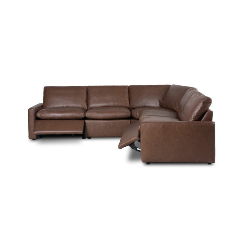 Tillery Power Recliner 5-Piece Sectional 238976-005 left side view reclined