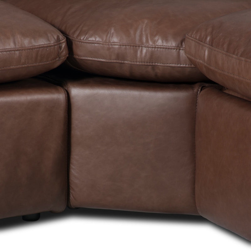 Four Hands Tillery Power Recliner 5-Piece Sectional center base