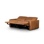 Four Hands Tillery Power Recliner Sectional angled reclined view