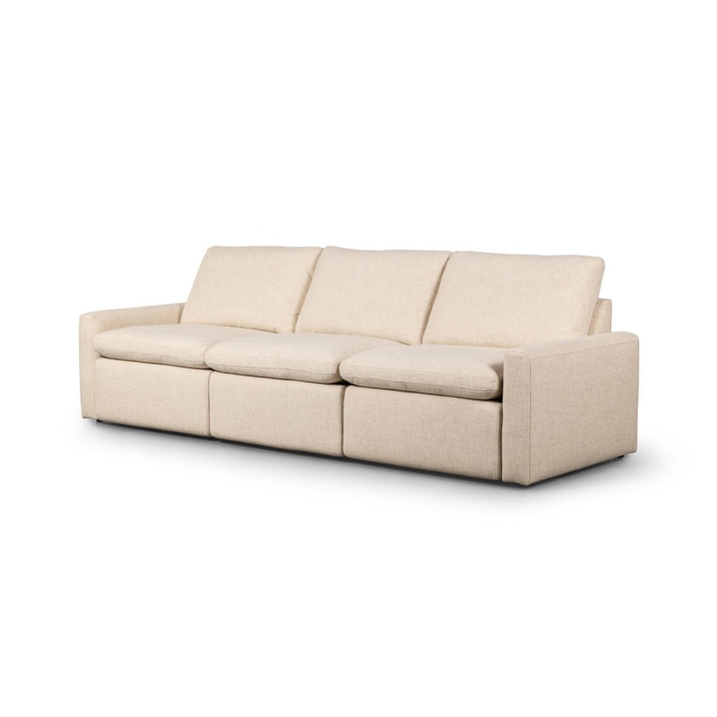 Four Hands Tillery Power Recliner 3-Piece Sectional angled view