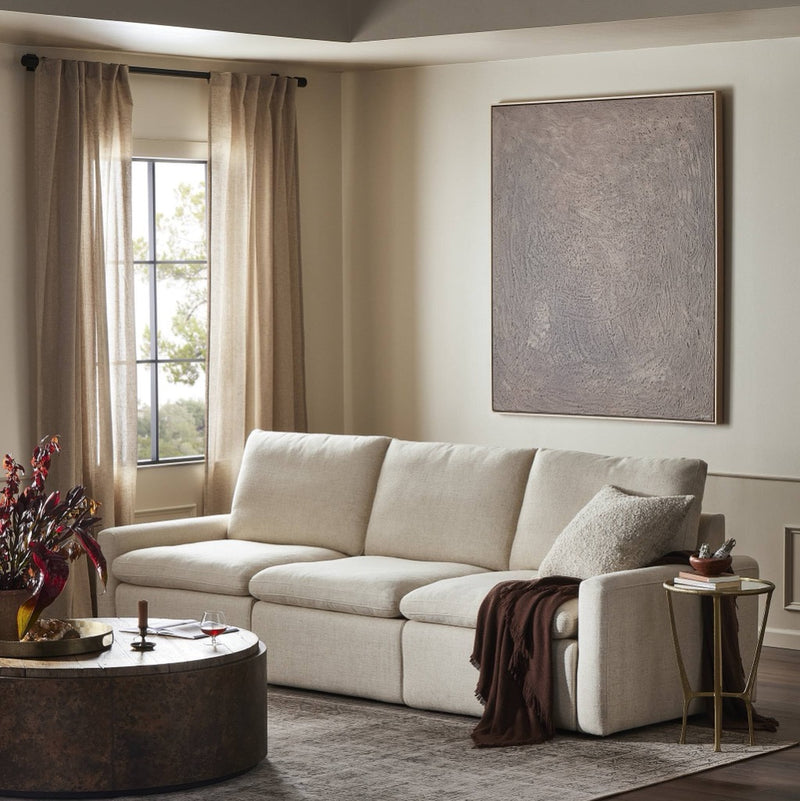 Four Hands Tillery Power Recliner 3-Piece Sectional staged view