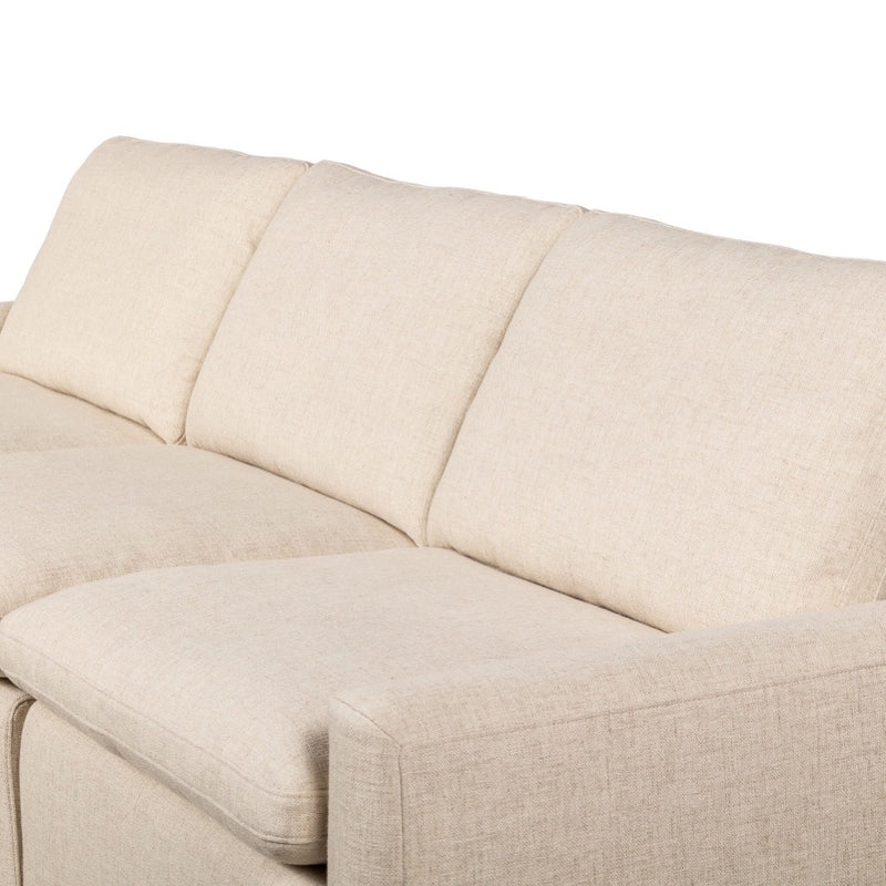 Tillery Power Recliner 3-Piece Sectional 238975-001 seat and back cushion view
