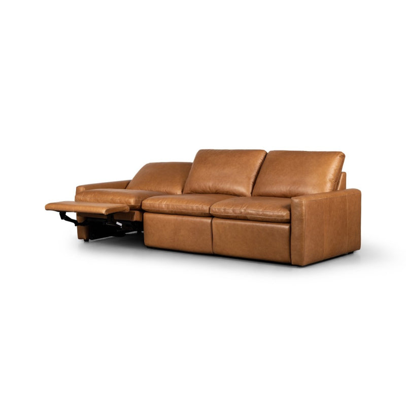Tillery Power Recliner Sectional 238975-002 single seat reclined view