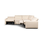 Four Hands Tillery Power Recliner 5-Piece Sectional side reclined view