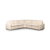 Four Hands Tillery Power Recliner 5-Piece Sectional angled view