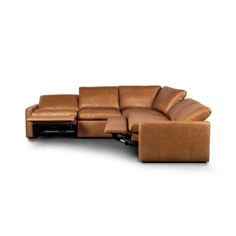 Tillery Power Recliner Sectional 238976-001 side reclined view
