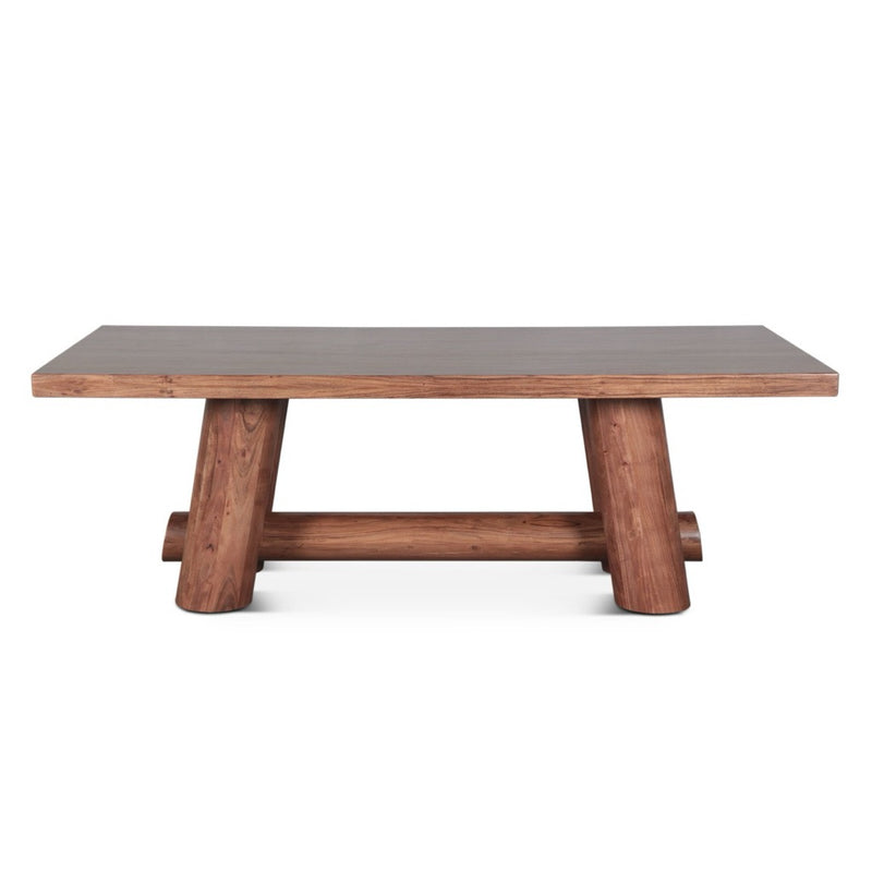 Timbers Barrel 94" Dining Table FTM-DT94LVA front view 