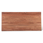 Timbers Barrel 94" Dining Table FTM-DT94LVA overhead view 