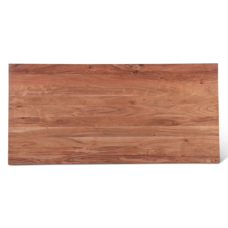 Timbers Barrel 94" Dining Table FTM-DT94LVA overhead view 