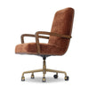 Four Hands Timeo Desk Chair angled side view 