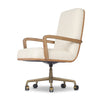 Four Hands Timeo Desk Chair angled side view 