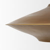 Mercana Titus Pendant brass light fixture 