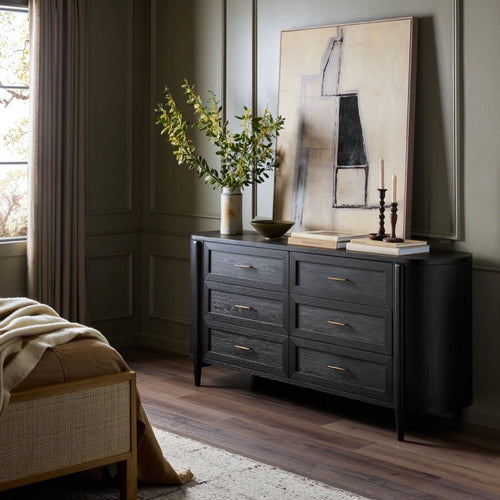 Tolle 6 Drawer Dresser 247924-001 staged view 