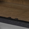 Tolle Panel Door Cabinet Drifted Matte Black Hardware Detail 234782-001