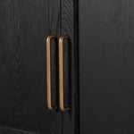 Tolle Panel Door Cabinet Antique Brass Iron Handles 234782-001