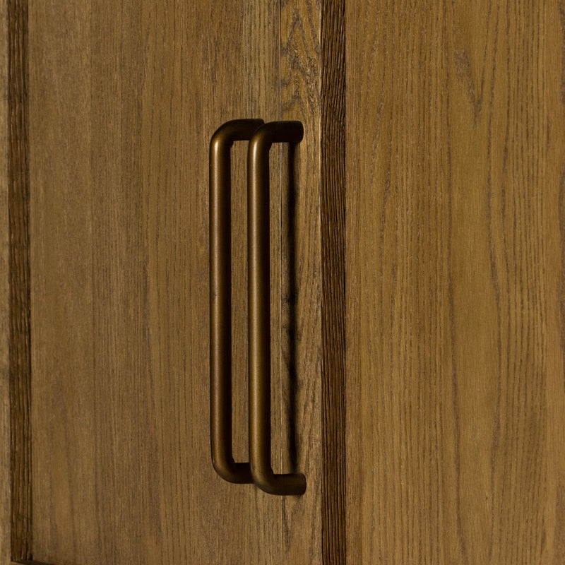 Tolle Panel Door Cabinet Antique Brass Handles 234782-003