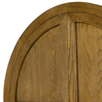 Tolle Panel Door Cabinet Drifted Oak Solid Arched Frame Four Hands
