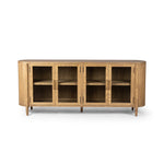 Four Hands Tolle Sideboard Drifted Oak Solid Front Facing View