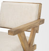 Topanga Dining Arm Chair 68504 arm and backrest view 
