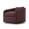 Four Hands Topanga Swivel Chair angled view 