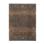 Topkapi Hand Knotted  9' x 12' Rug Top View Four Hands
