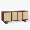 Co.House Designs Torben Buffet Dark Brown Angled View