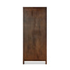 Torrington Bookcase Umber Oak Veneer Back View 238143-001