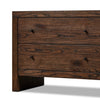 Torrington Charging Nightstand Umber Oak Angled Drawers View Four Hands