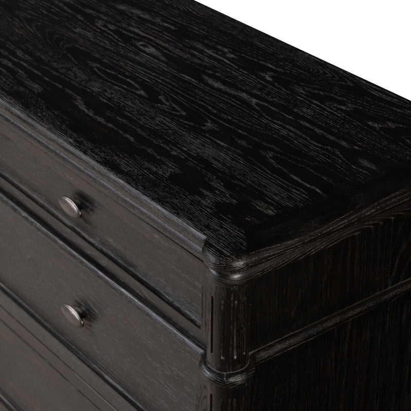 Four Hands Toulouse 9 Drawer Dresser - Distressed Black Oak Four Hands Toulouse 9 Drawer Dresser - Distressed Black Oak