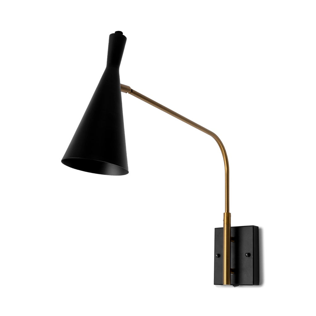 Mercana Tremont Wall Sconce angled view 