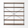 Mercana Trey Shelving Unit front view 