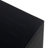 Trey Trunk Black Wash Solid Poplar Corner 224491-002
