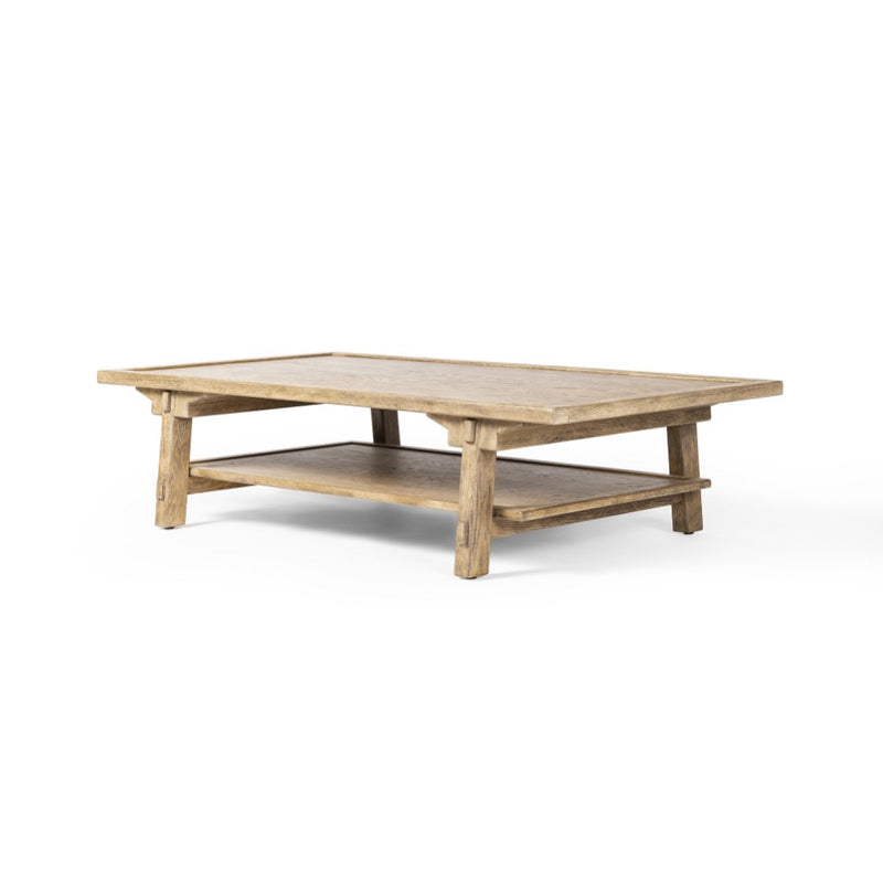 Four Hands Trinity Coffee Table angled view 