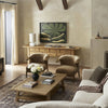 Four Hands Trinity Coffee Table staged view 