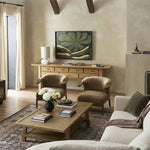 Four Hands Trinity Coffee Table staged view 