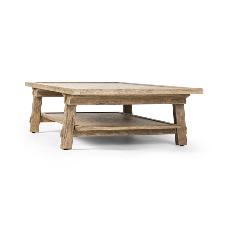 Trinity Coffee Table 241021-001 angled side view 
