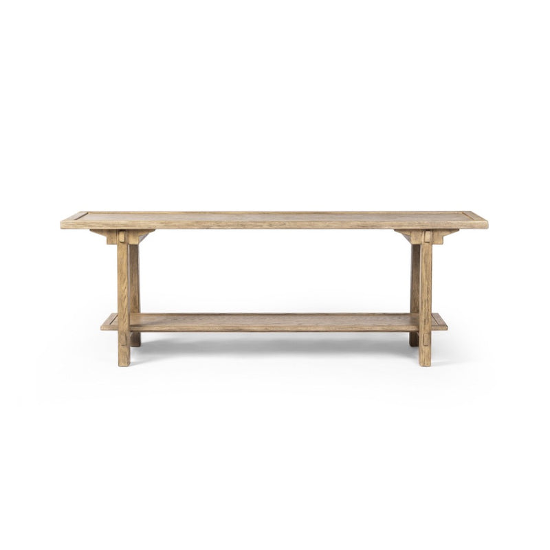 Four Hands Trinity Console Table front view 